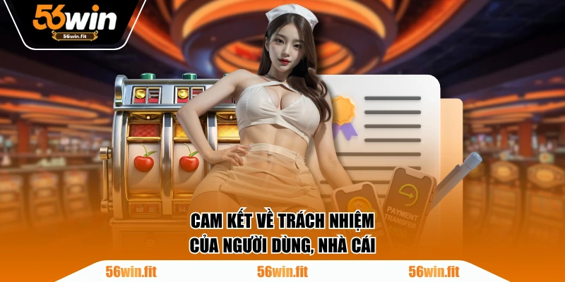 Cam kết về trách nhiệm của người dùng, nhà cái